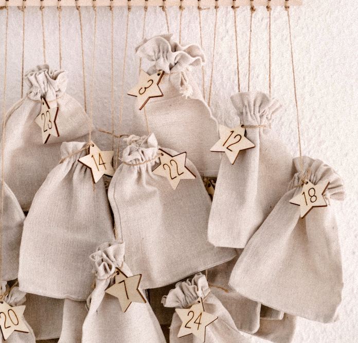 Adventskalender "Weihnachtstiere" personalisiert