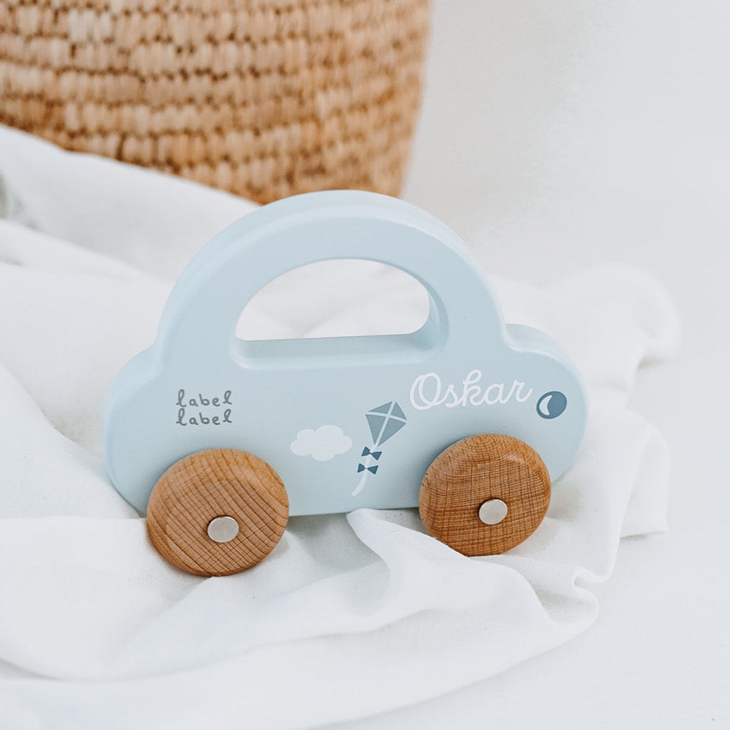 LABEL LABEL Holz Auto personalisiert