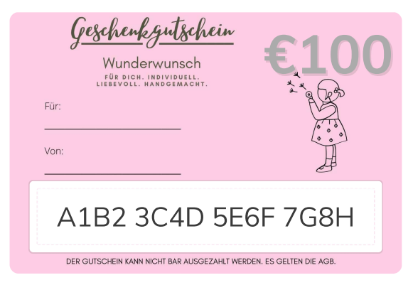 Wunderwunsch Geschenkgutschein