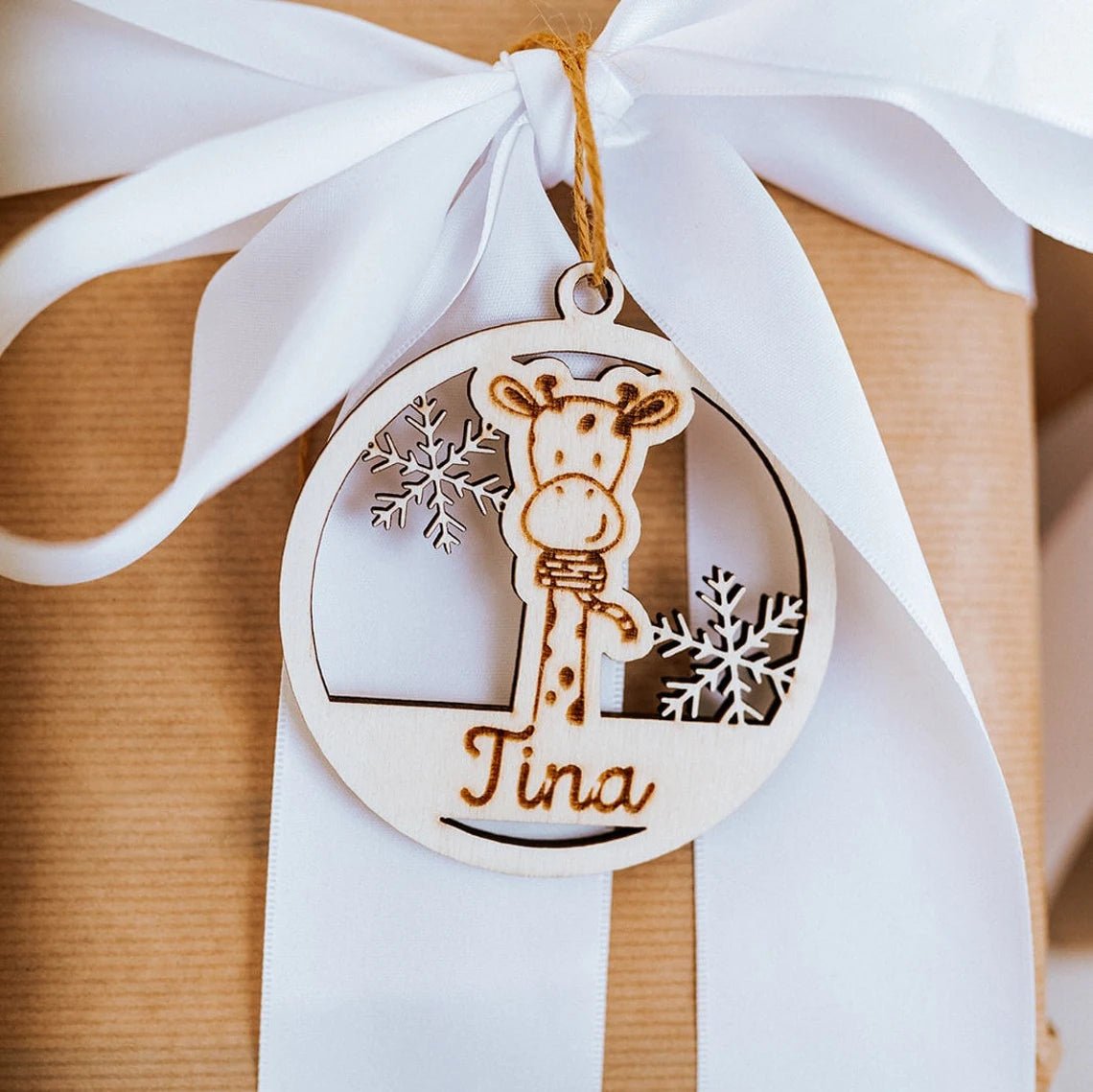 GeschenkanhÀnger "Tiere" personalisiert - wunderwunsch