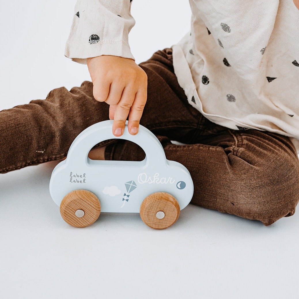 LABEL LABEL Holz Auto personalisiert - wunderwunsch