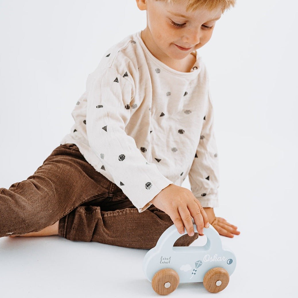 LABEL LABEL Holz Auto personalisiert - wunderwunsch