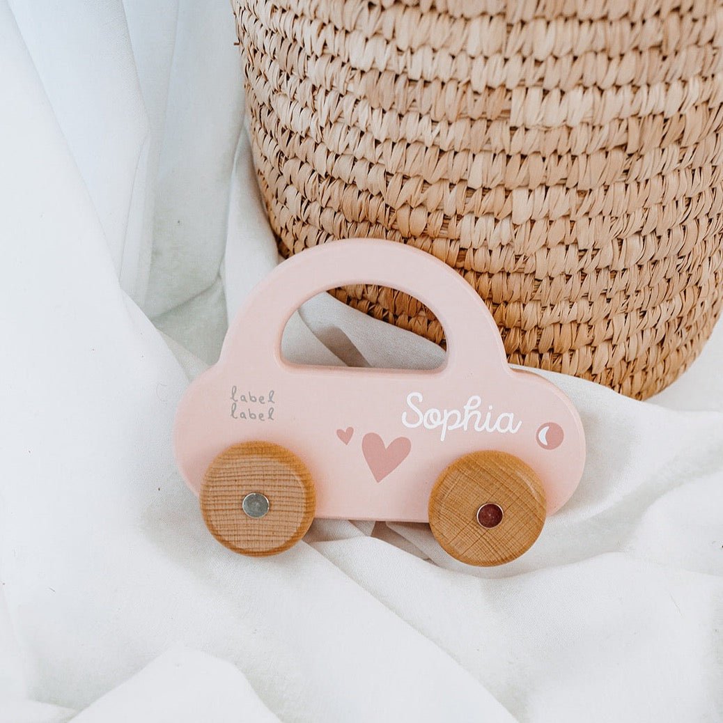 LABEL LABEL Holz Auto personalisiert - wunderwunsch