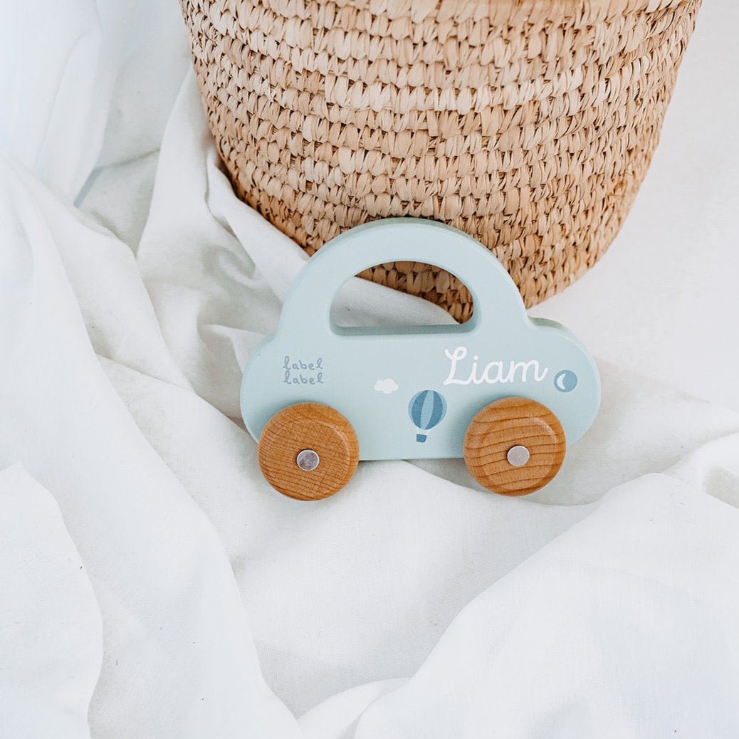 LABEL LABEL Holz Auto personalisiert - wunderwunsch