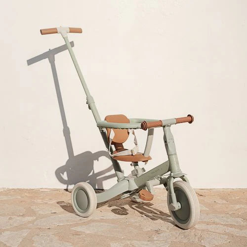 LITTLE DUTCH 4-in-1 Laufrad Dreirad - Grün