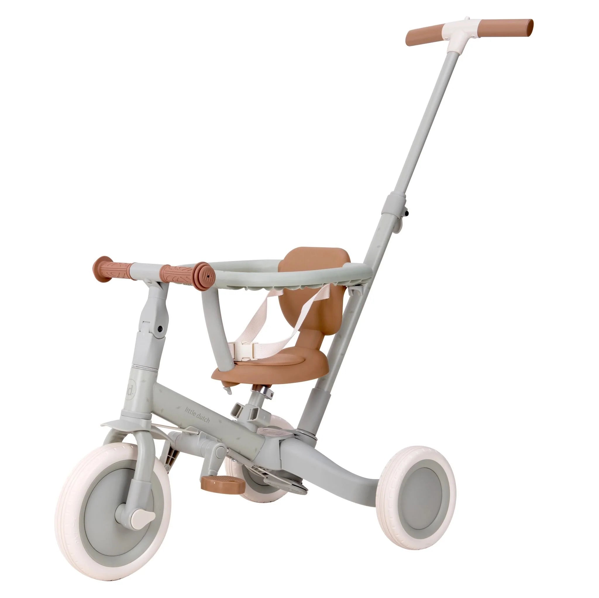 LITTLE DUTCH 4-in-1 Laufrad Dreirad - Grün