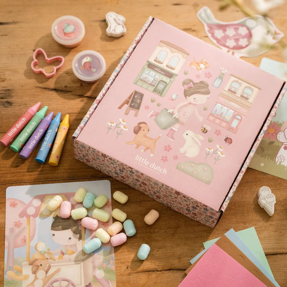 LITTLE DUTCH Bastelbox - Essentials - Rosa