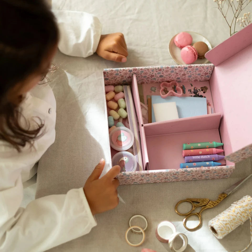 LITTLE DUTCH Bastelbox - Essentials - Rosa