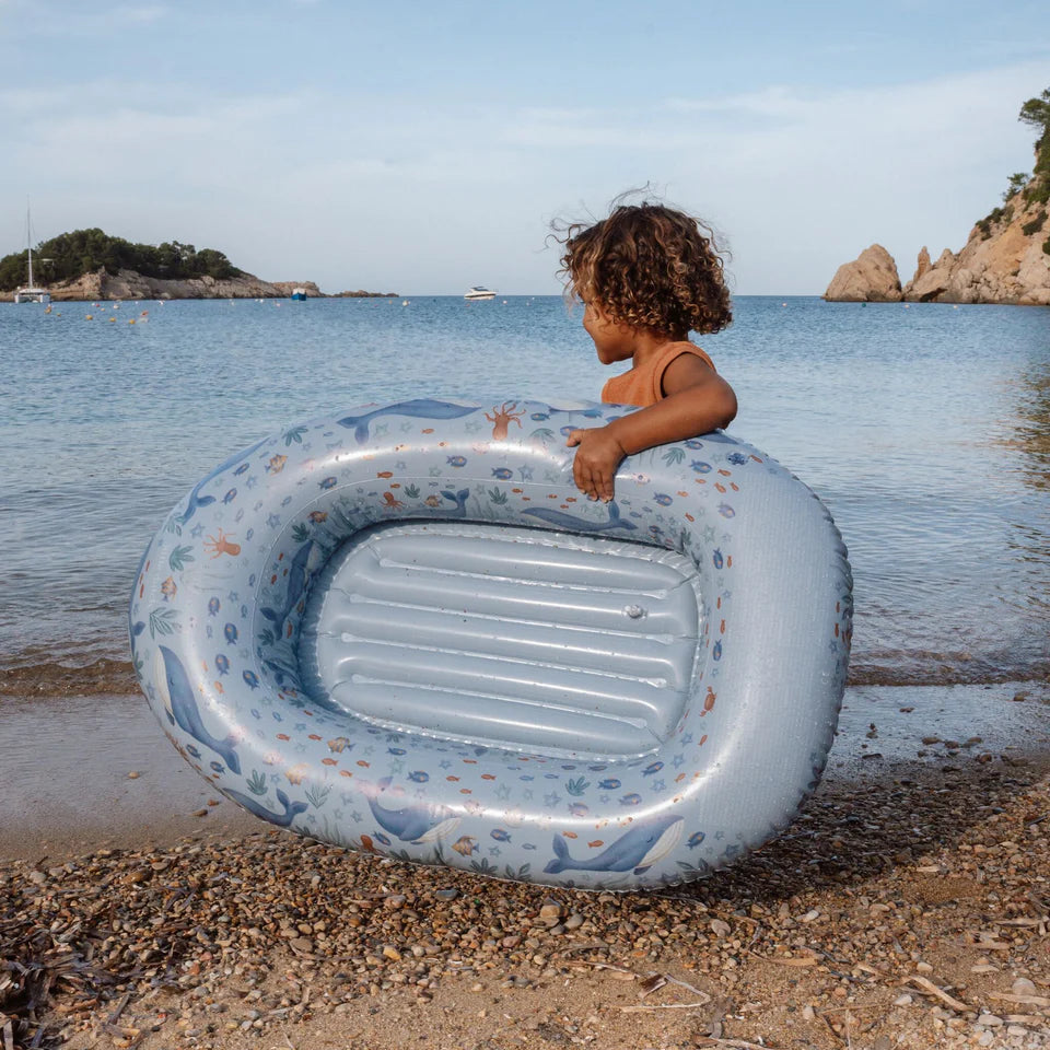 LITTLE DUTCH aufblasbares Boot - Ozean blau