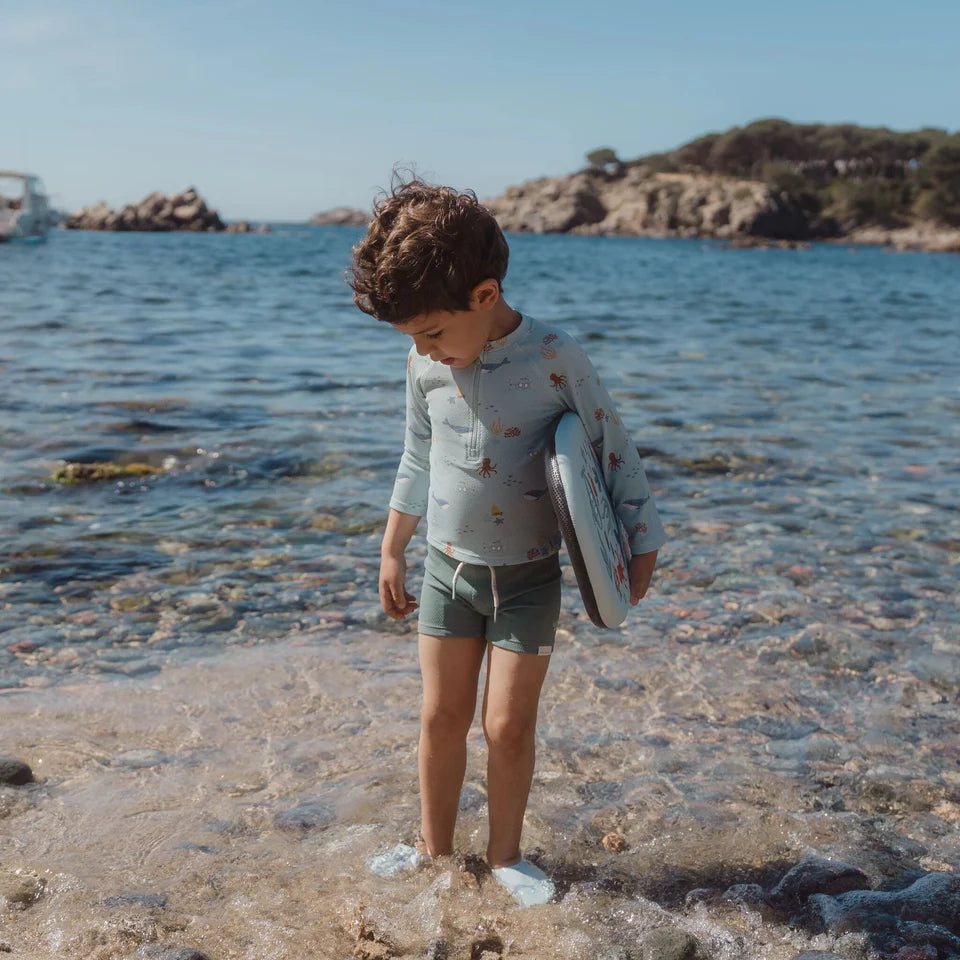 LITTLE DUTCH Schwimmbrett - Ozean blau