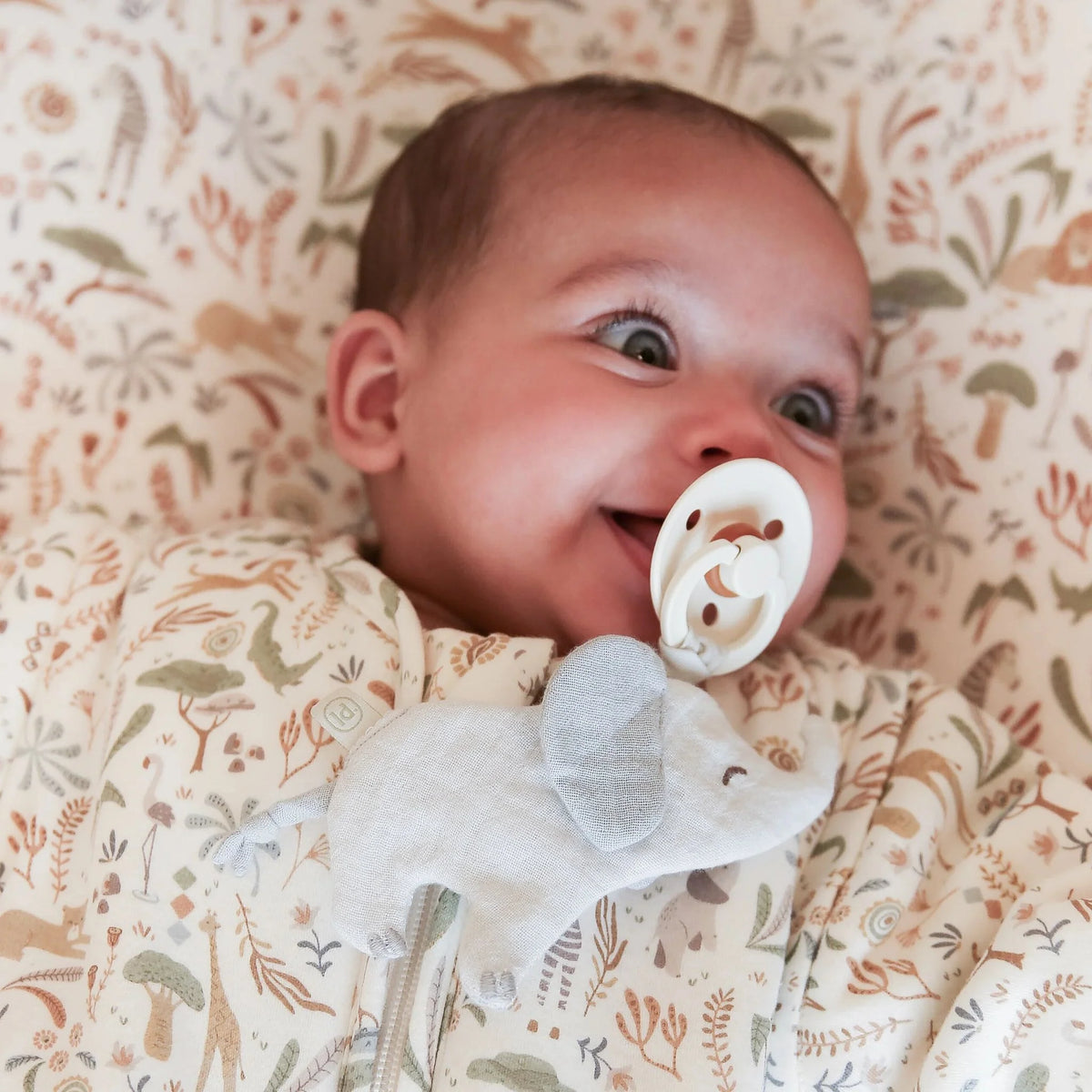 LITTLE DUTCH Schnullertuch - Elefant