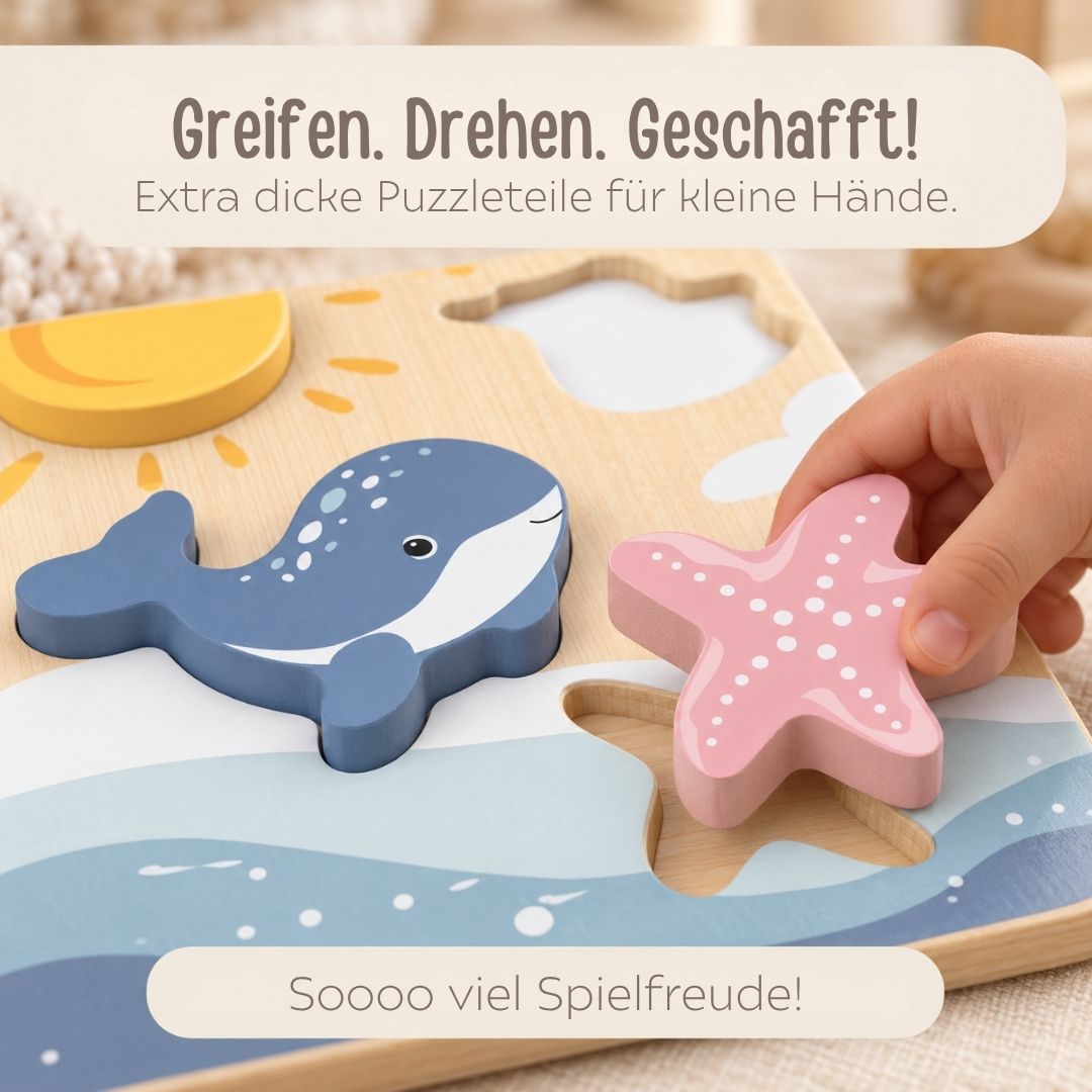 SPEEDY MONKEY XL Puzzle personalisiert