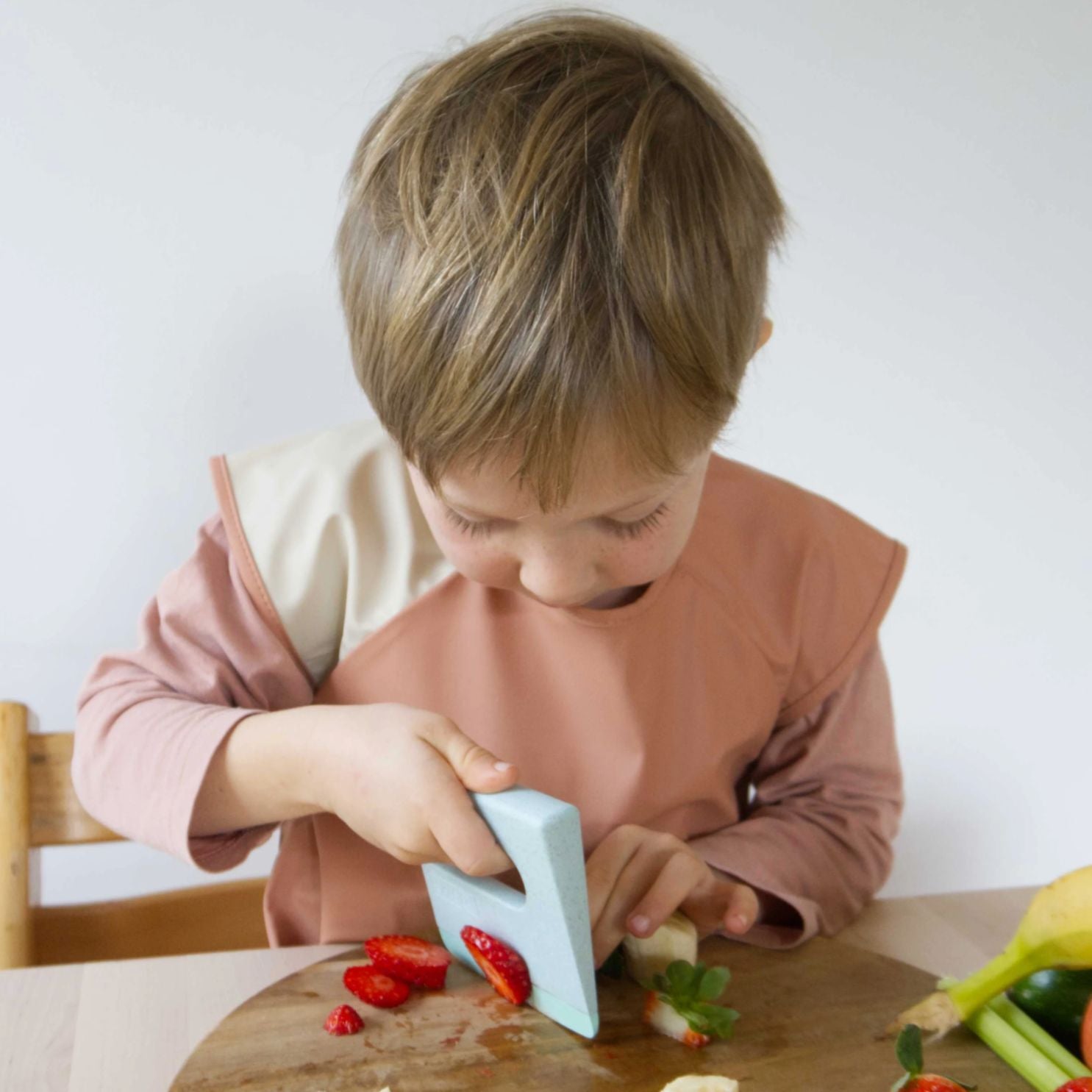 SKÅGFÄ buntes Montessori Kindermesser personalisierbar