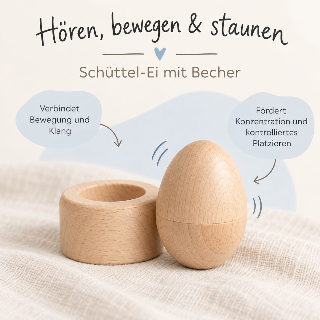 SMALL FOOT Baby-Box - 10 - 12 Monate „Ordnen & Sortieren“