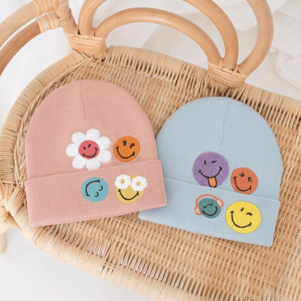 LÄSSIG Beanie Mütze - Smileyworld