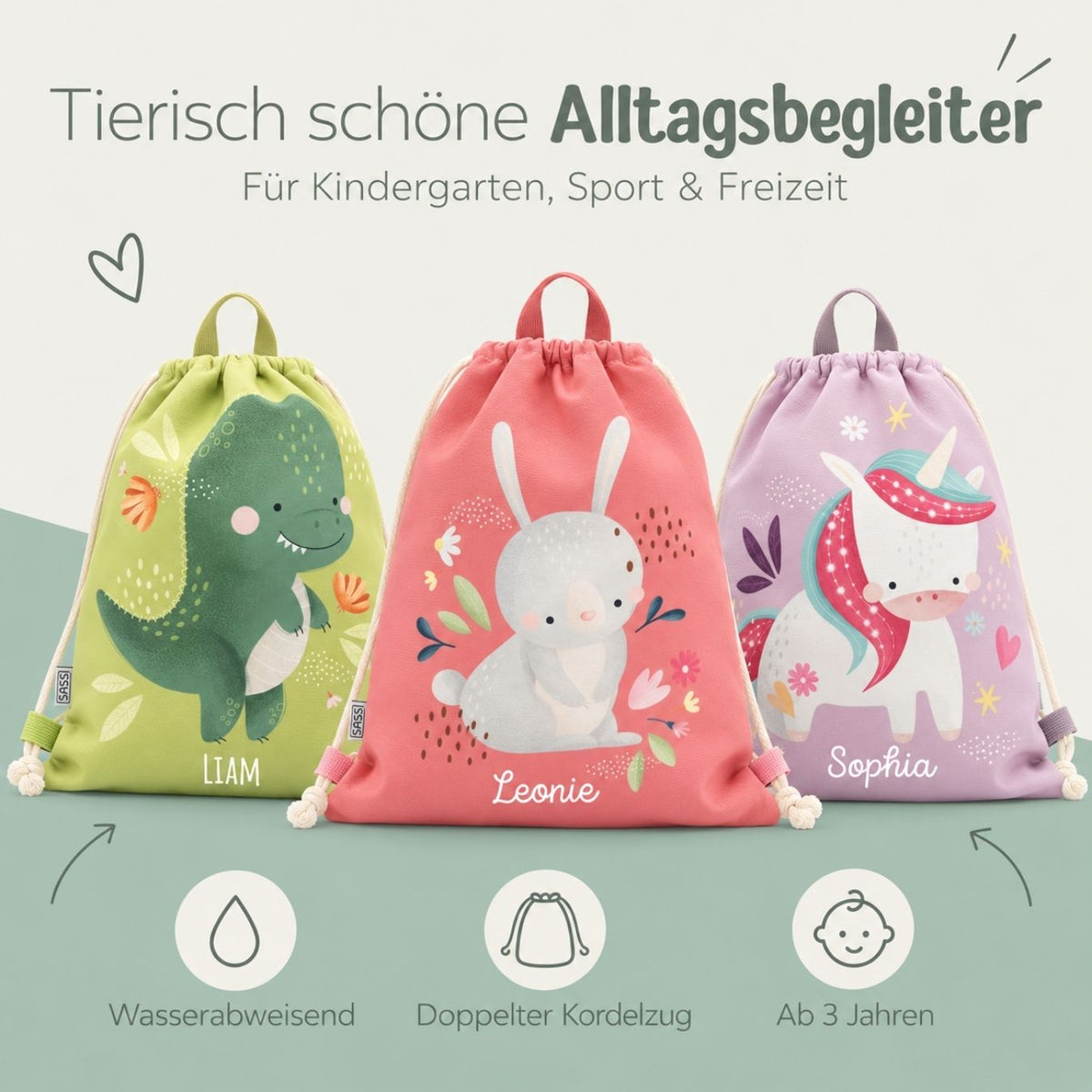 SASSI Turnbeutel personalisiert