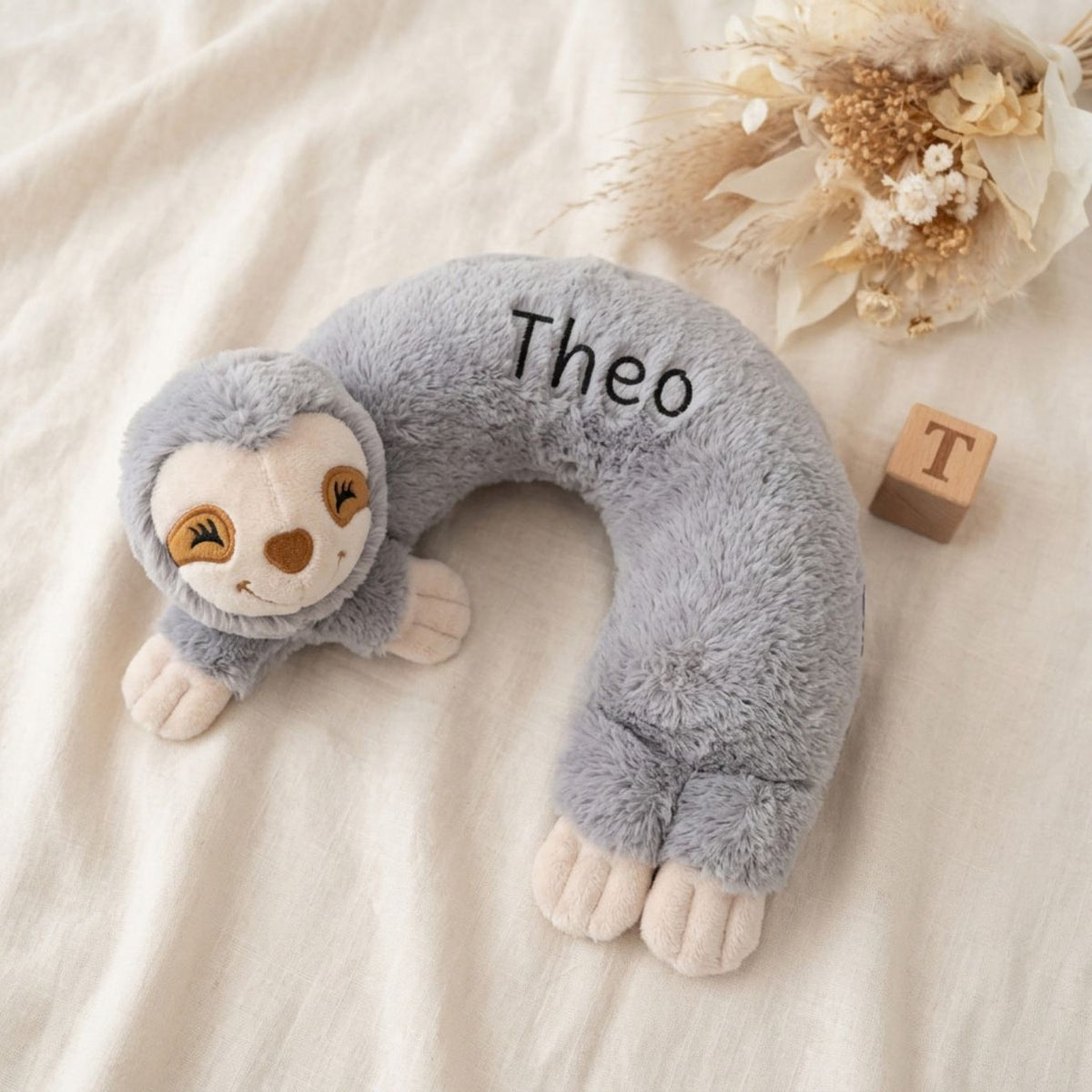 HABIBI PLUSH Wärmekissen Nackenhörnchen - Faultier