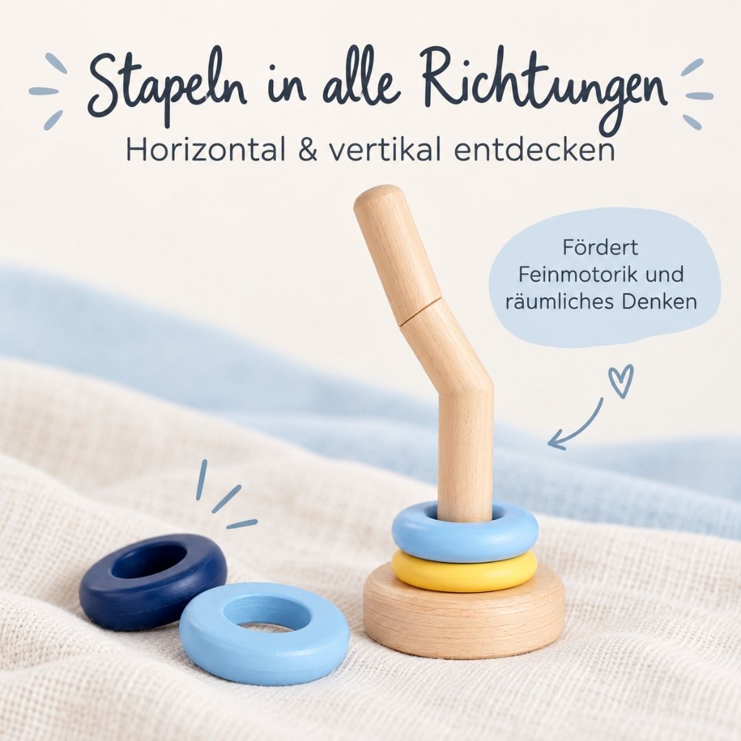 SMALL FOOT Baby-Box - 10 - 12 Monate „Ordnen & Sortieren“