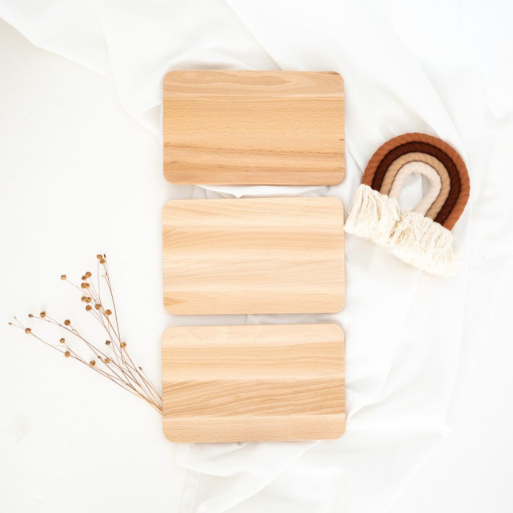 B-WARE Frühstücksbrettchen aus Holz