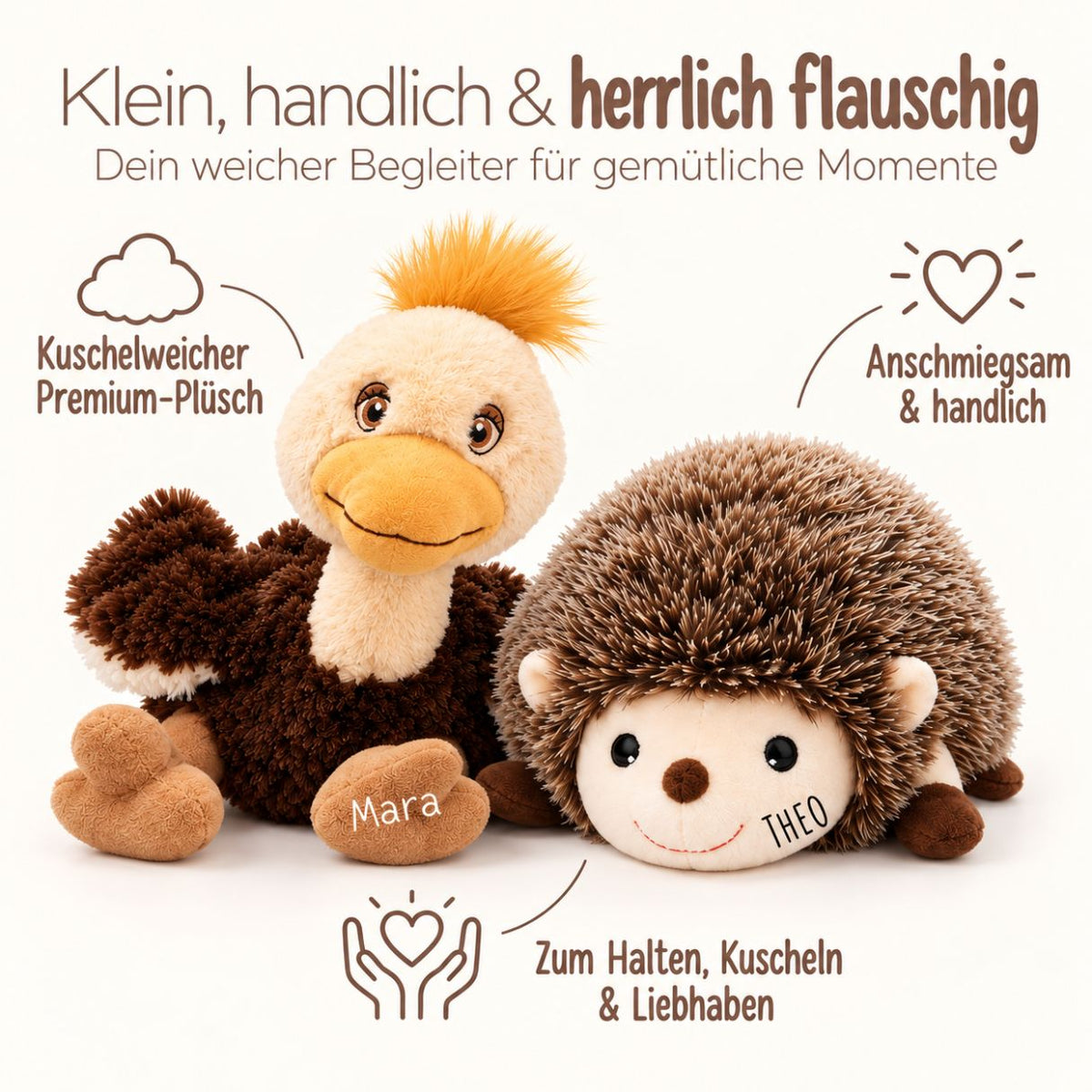 HABIBI PLUSH Wärmetier personalisiert