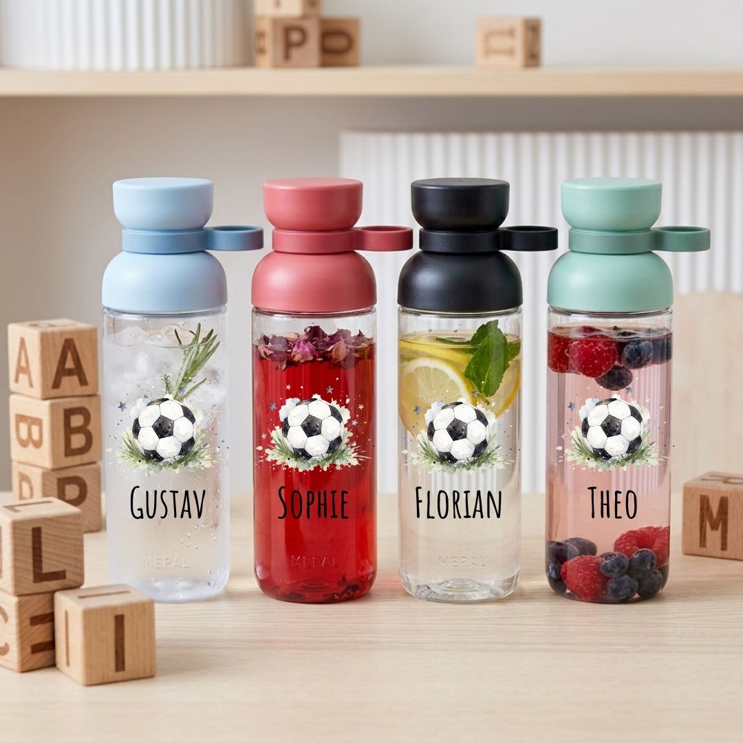 MEPAL Kinder Trinkflasche Vita personalisiert - Fußball