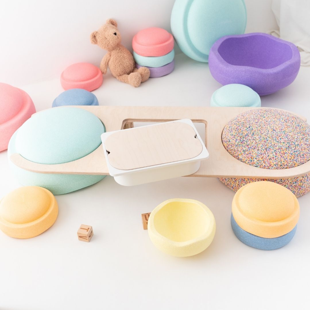 STAPELWELT Abenteuerbrücke mit Trofast-Einsatz für stapelstein®