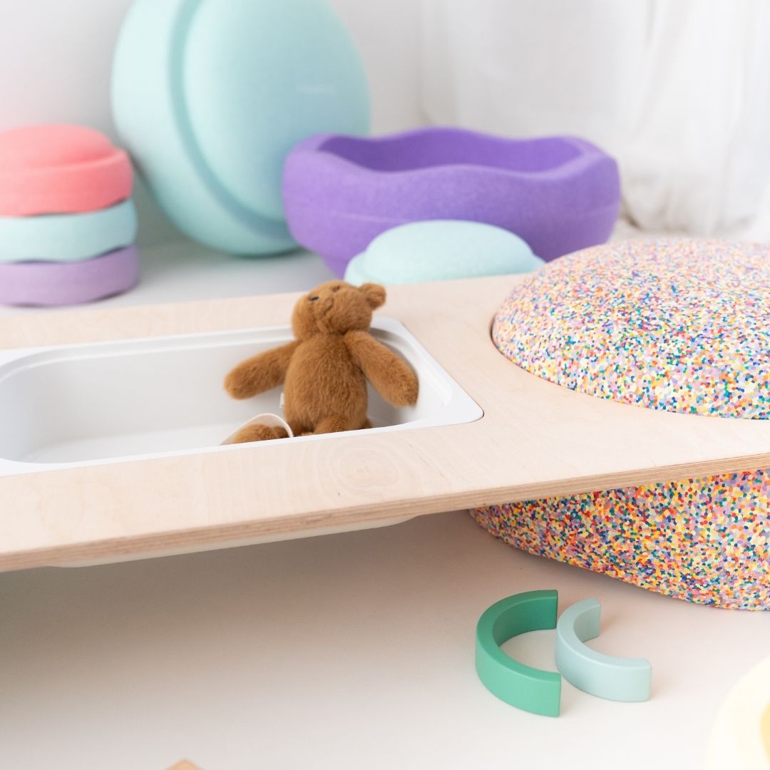 STAPELWELT Abenteuerbrücke mit Trofast-Einsatz für stapelstein®