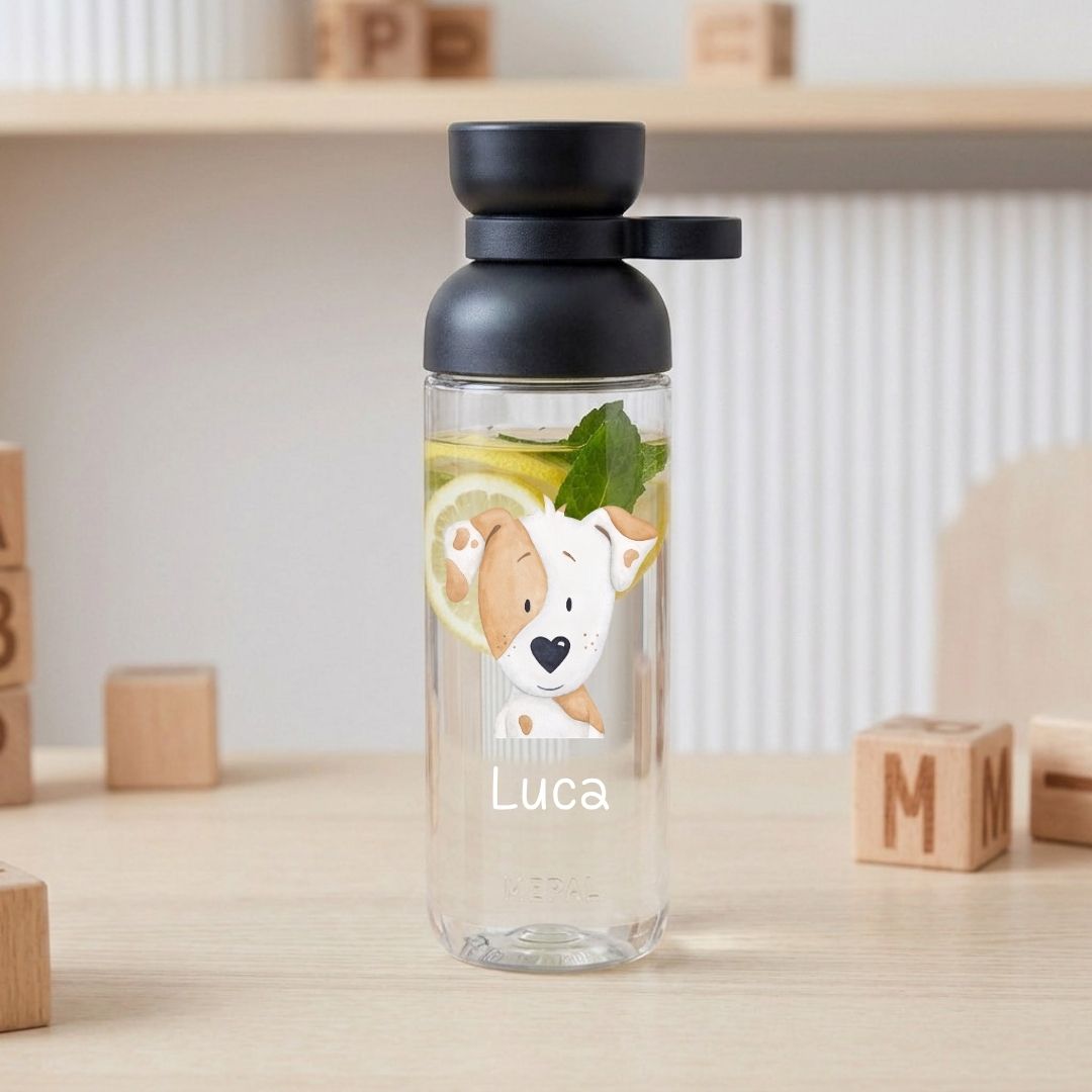 MEPAL Kinder Trinkflasche Vita personalisiert - Tier Aquarell