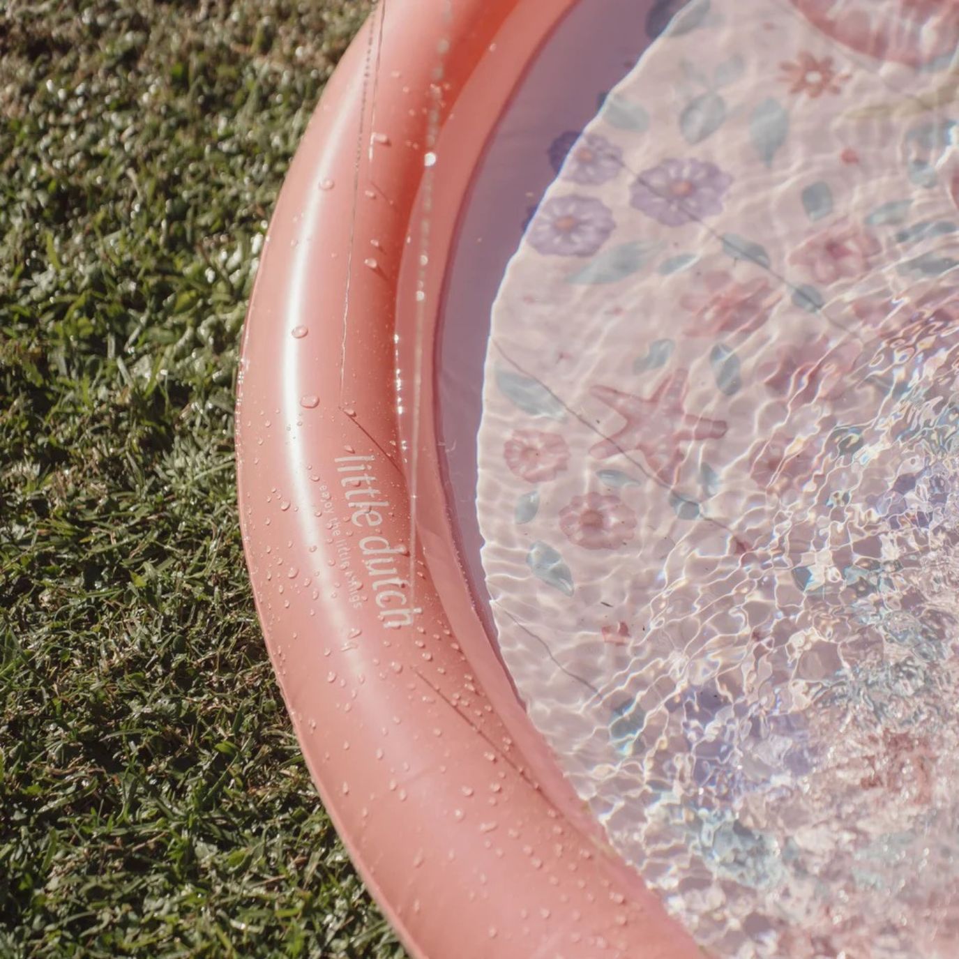LITTLE DUTCH Wasserspielmatte - Meerjungfrau rosa