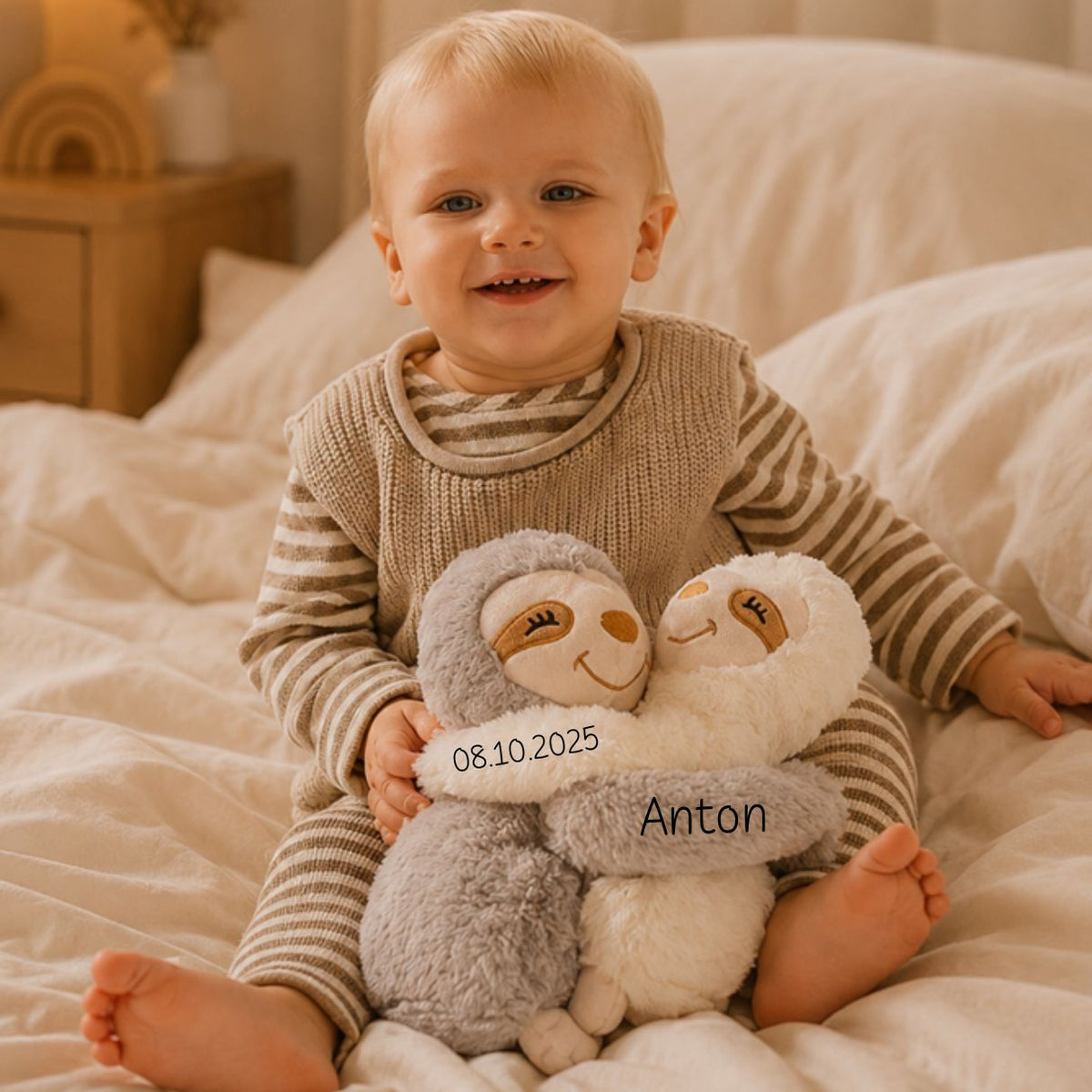 HABIBI PLUSH Wärmetier Paar personalisiert