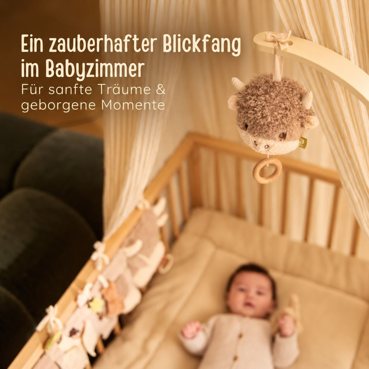 JOLLEIN Spieluhr personalisiert - Hochlandrind