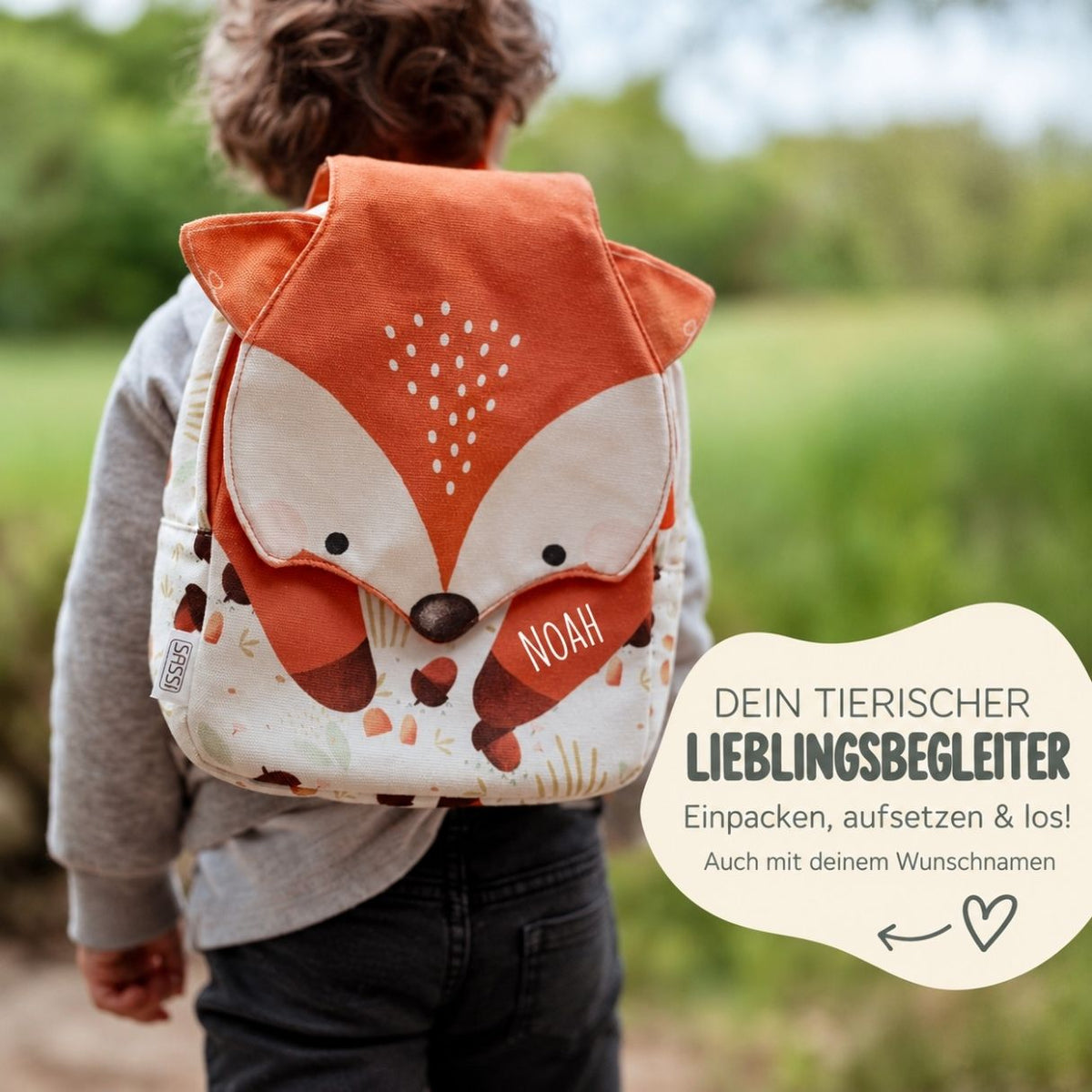 SASSI A5 Mini Rucksack personalisiert