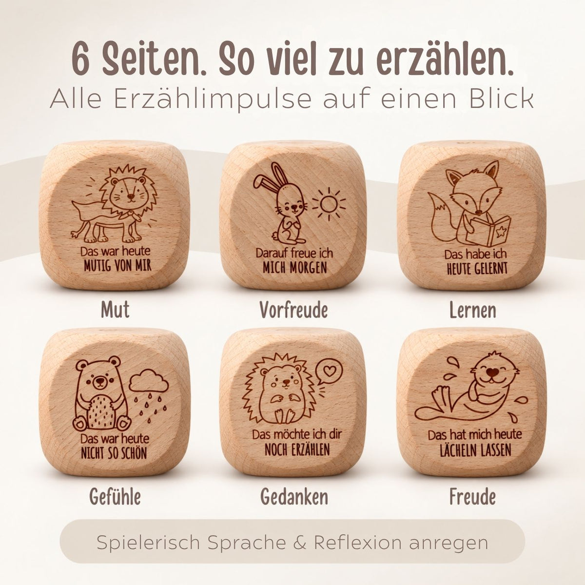 Erzählwürfel - Tiere
