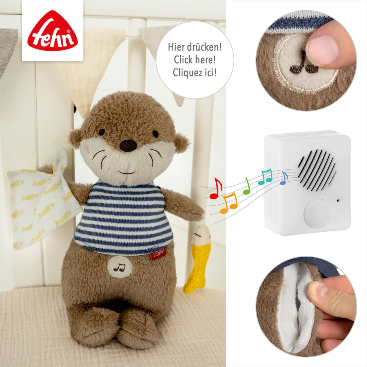 FEHN Einschlafhilfe personalisiert - Otter