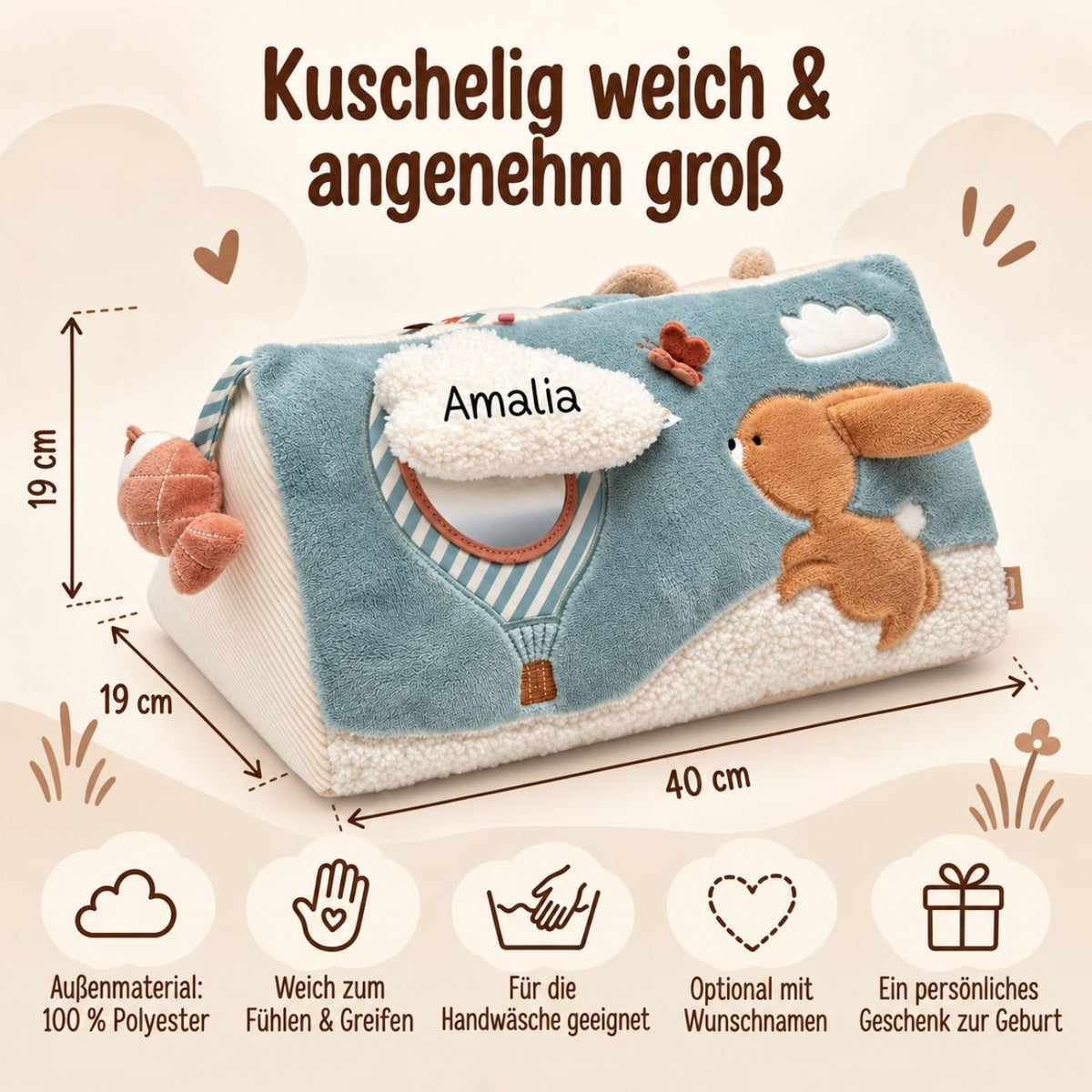 JOLLEIN Aktivitäten-Dreieck personalisiert - Jollies