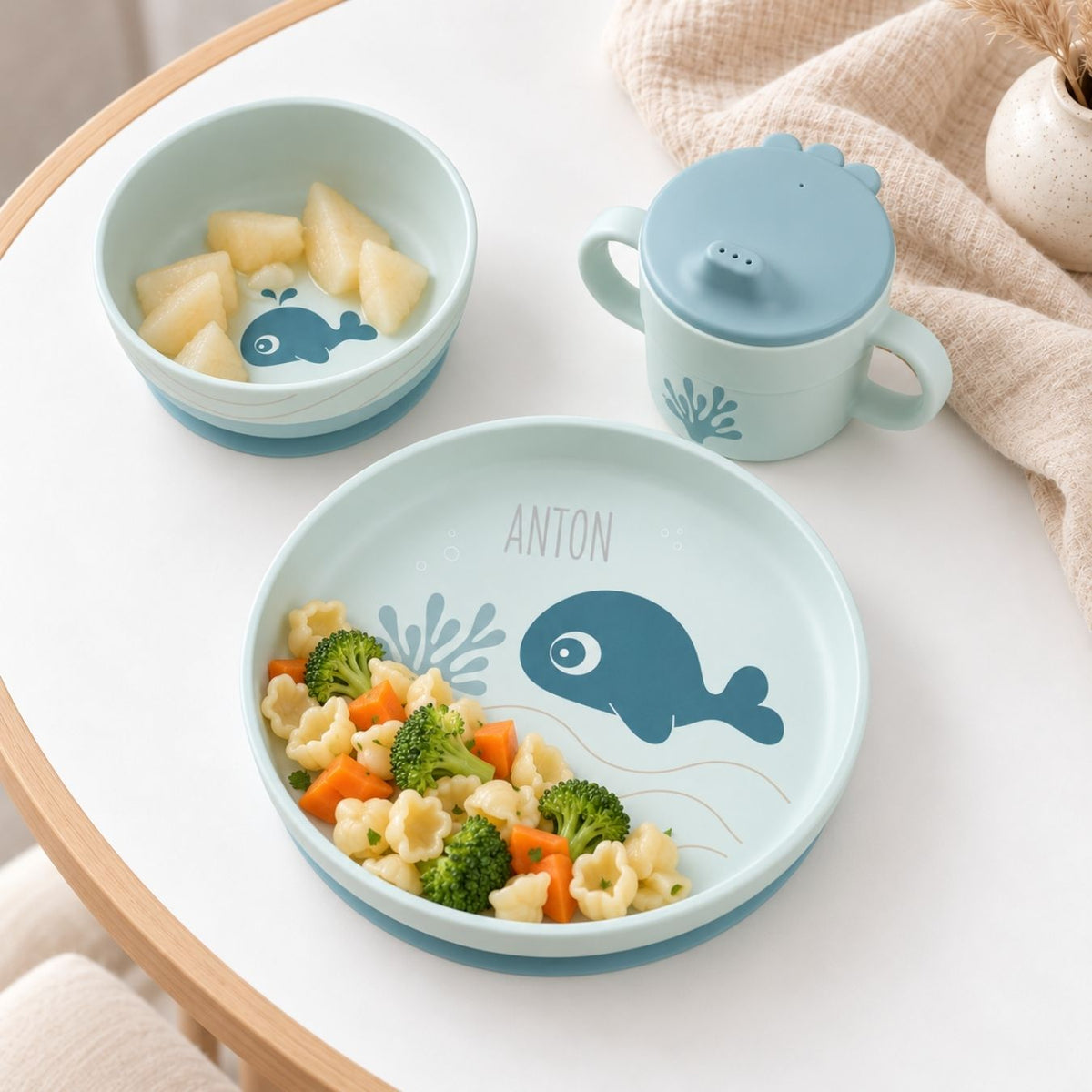 DONEBYDEER Geschirrset personalisiert - Foodie - Wally