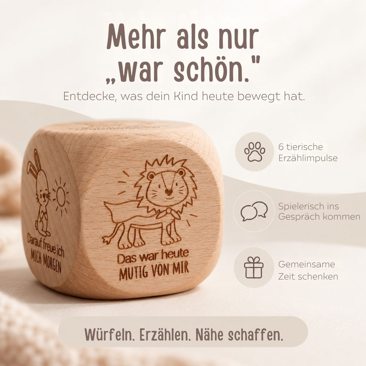 Erzählwürfel - Tiere