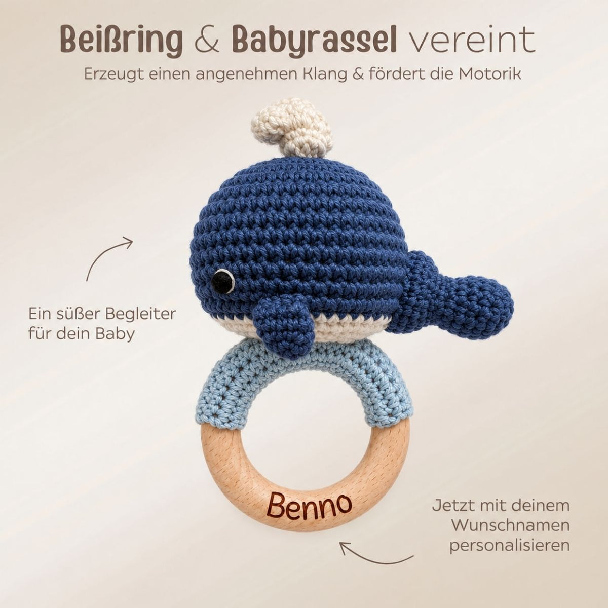 Greifling Wal personalisiert