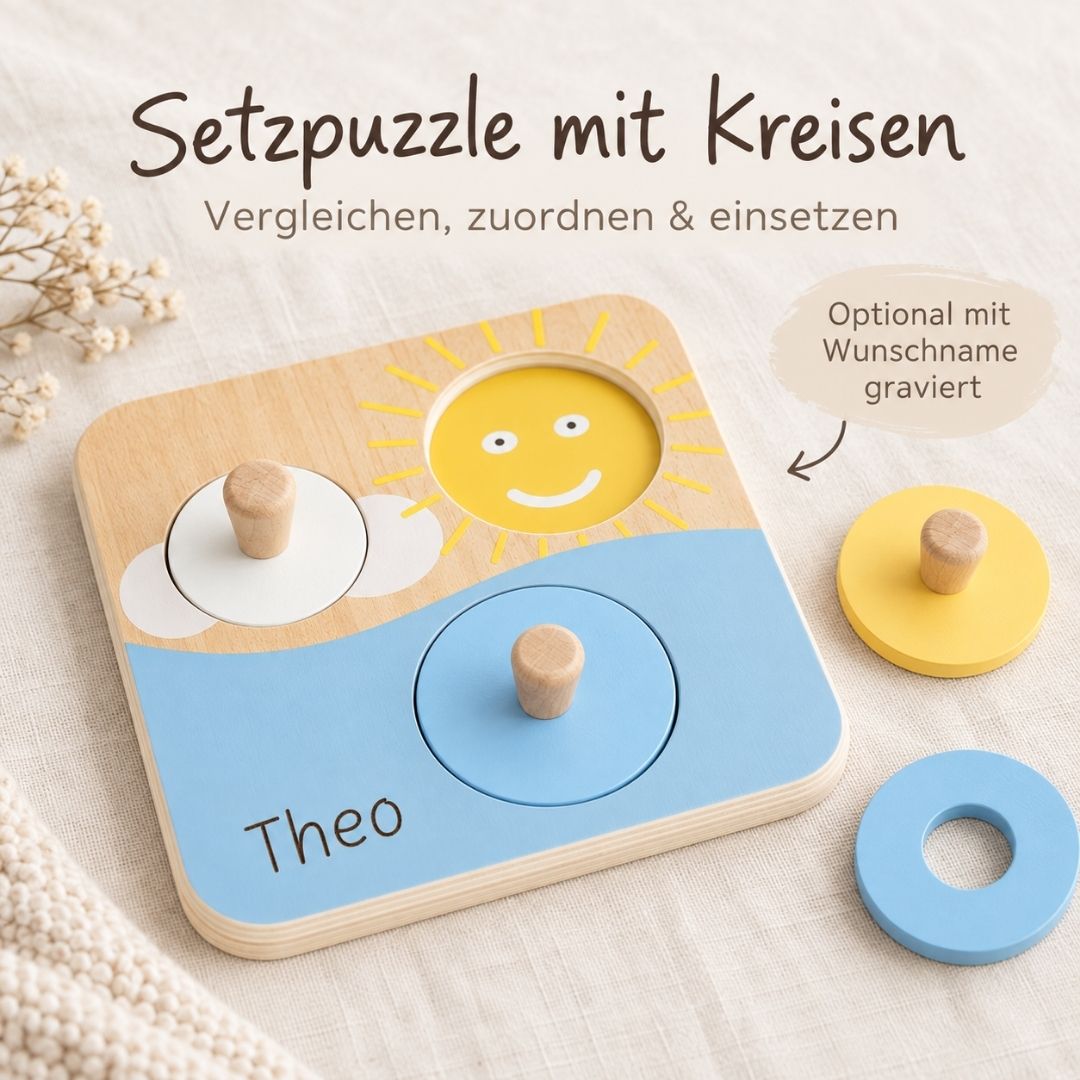 SMALL FOOT Baby-Box - 10 - 12 Monate „Ordnen & Sortieren“