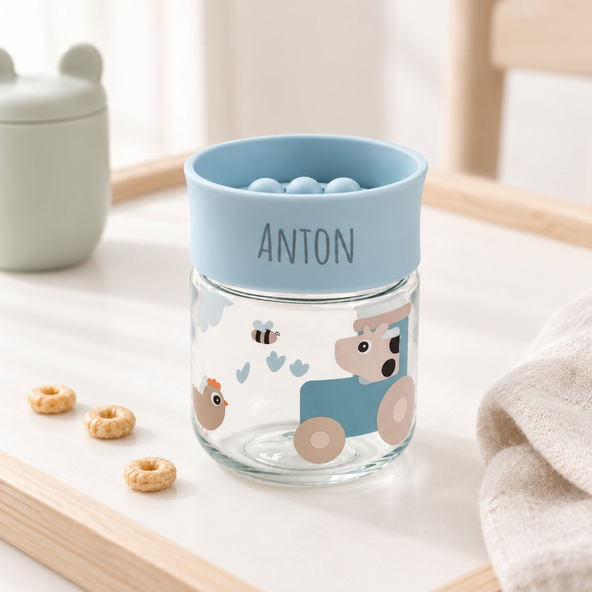DONEBYDEER Lerntasse 360° personalisiert