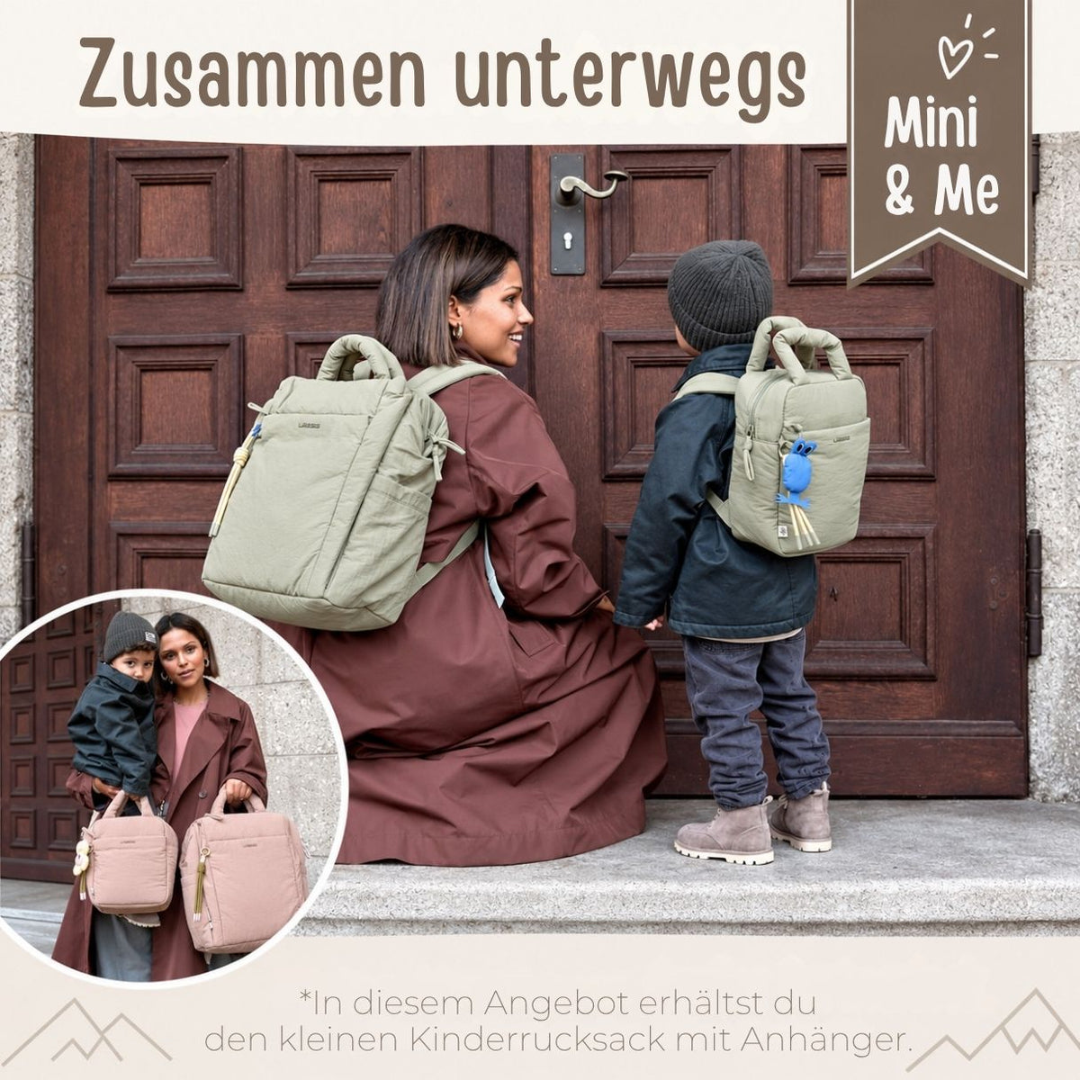 LÄSSIG Kindergartenrucksack personalisiert - Mini Minoa