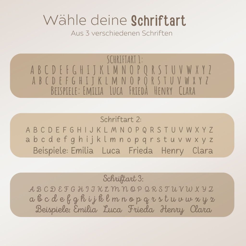 AFFENZAHN Rucksack personalisiert