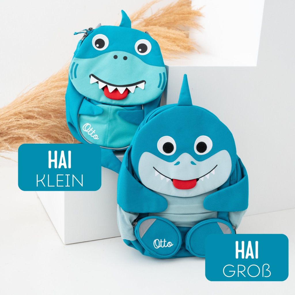 AFFENZAHN Rucksack personalisiert