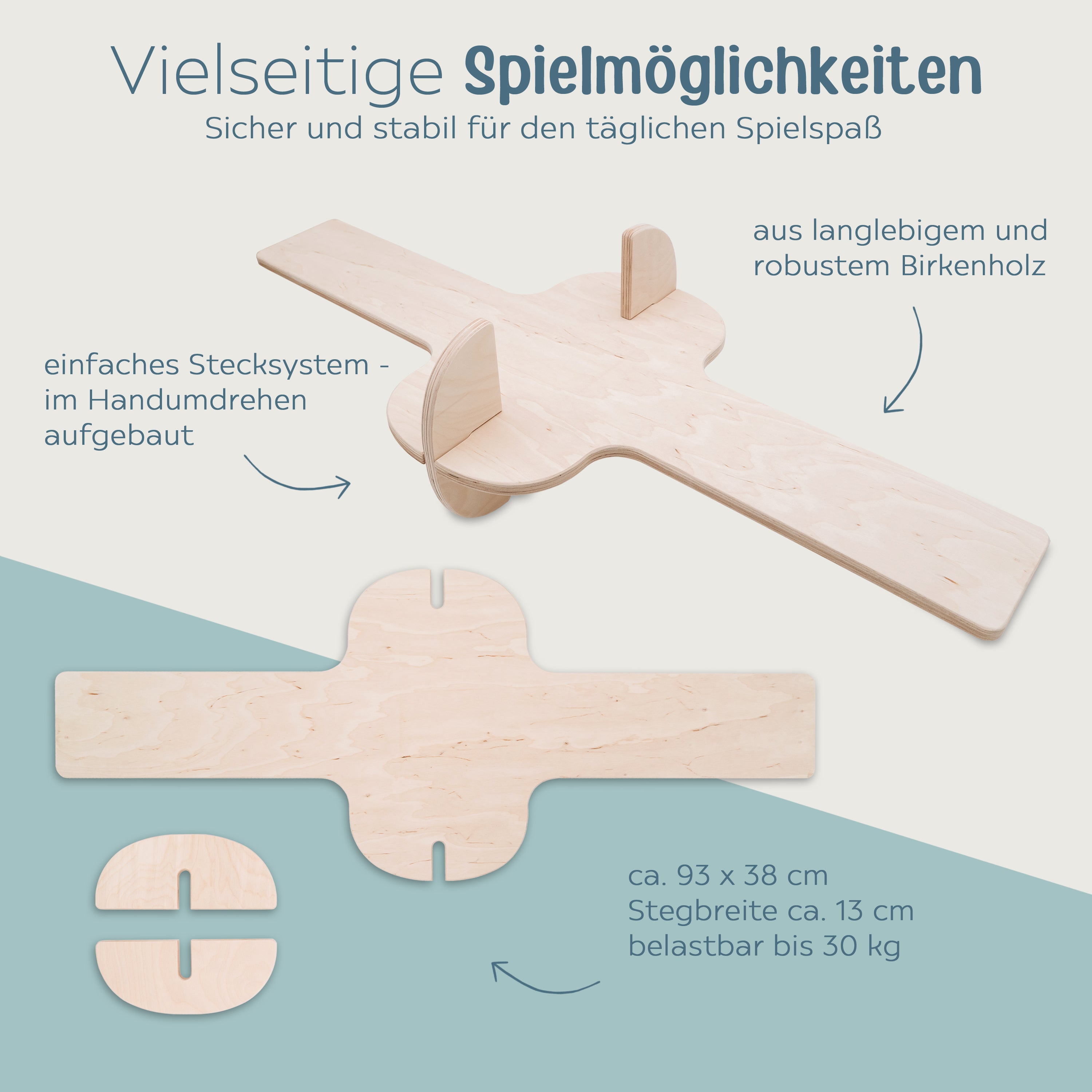 Stapelwelt-Bundle Bewegung: Abenteuerwippe + Abenteuer Racer