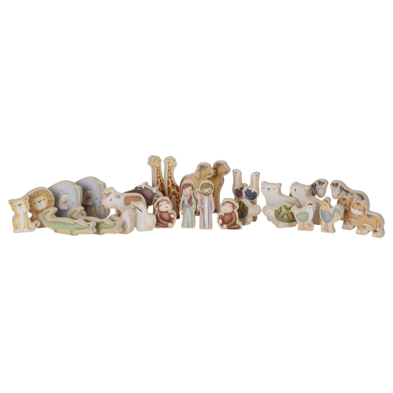 LITTLE DUTCH Holz Spielset Arche Noah