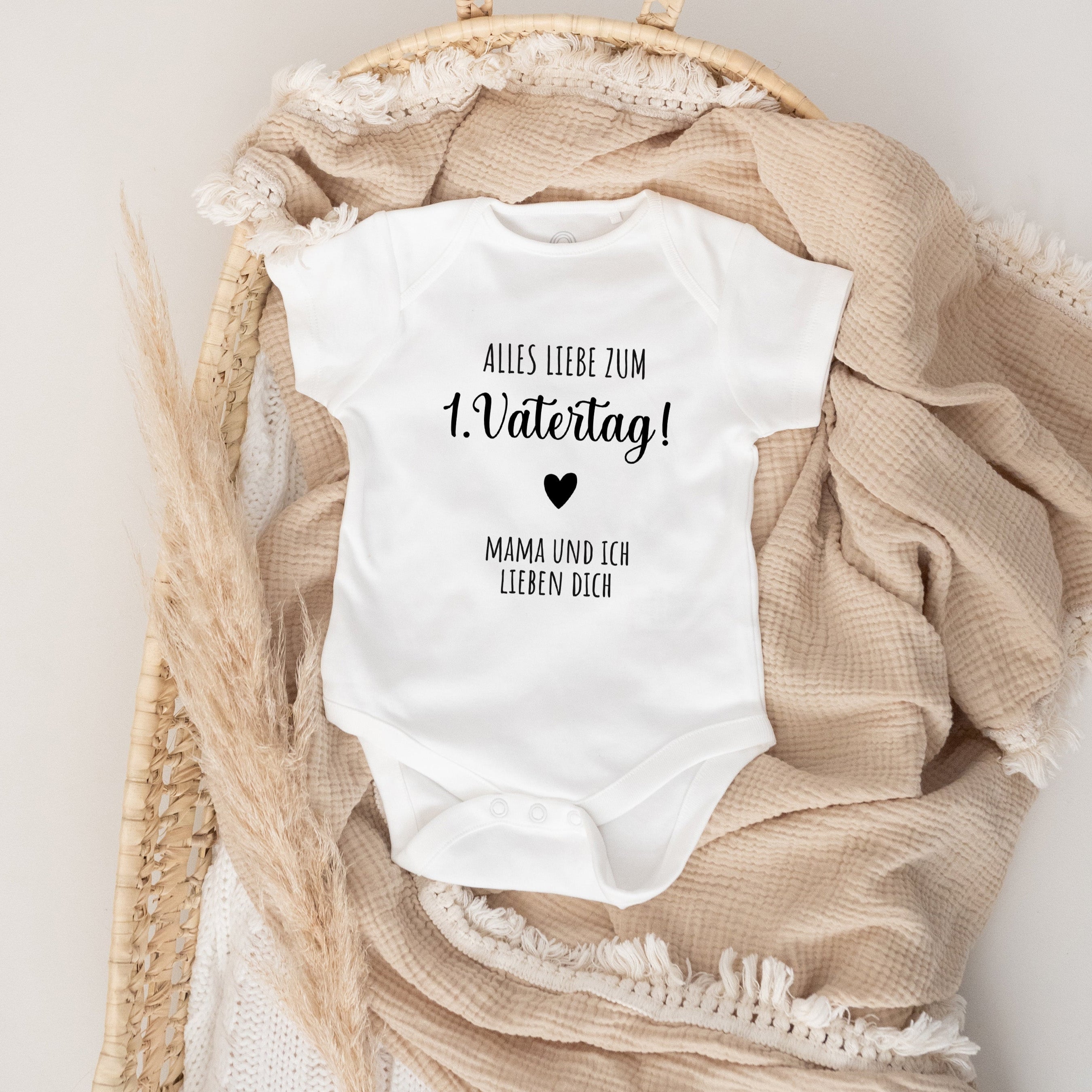Baby Body "Hallo Welt" personalisiert