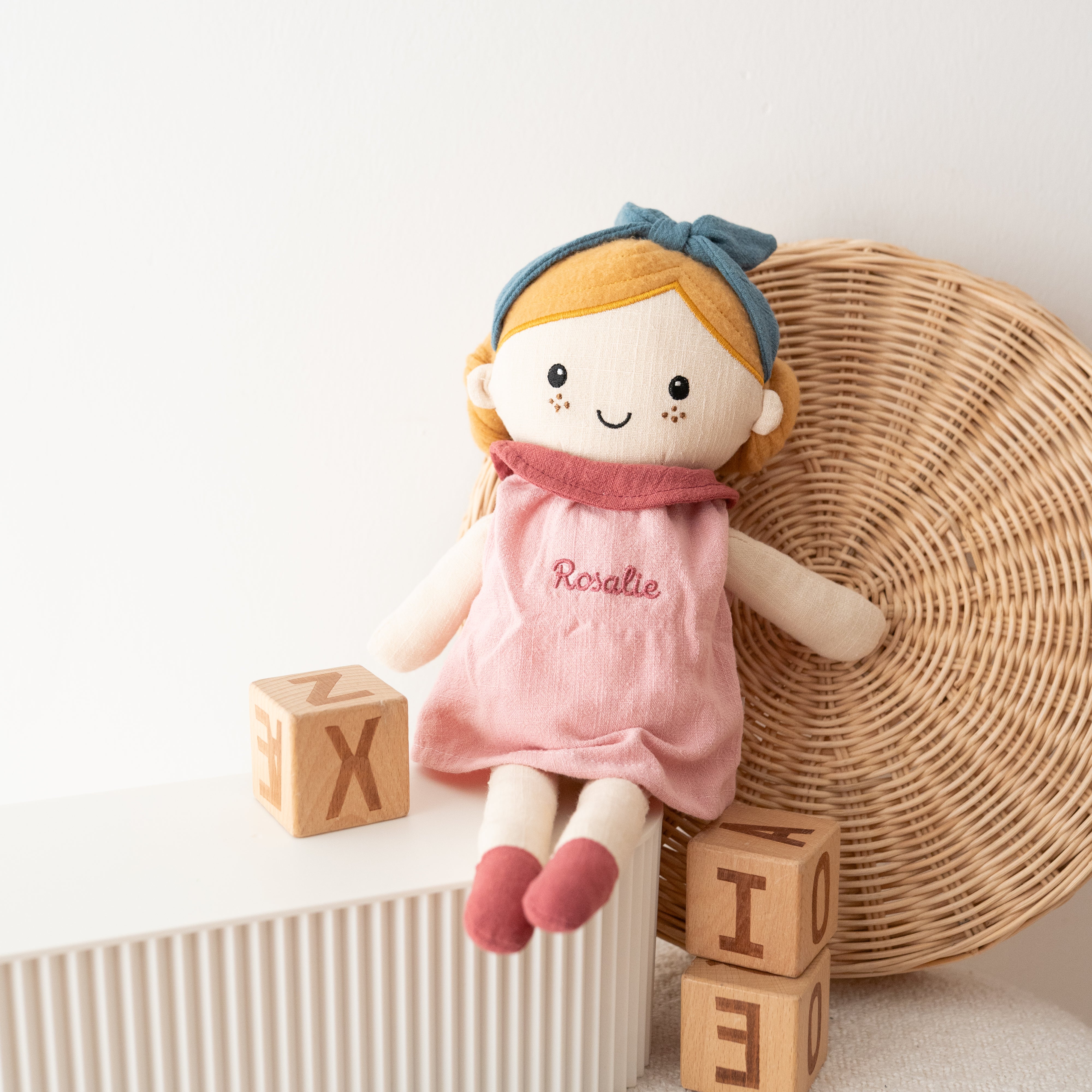 SMALL FOOT Stoffpuppe personalisierbar