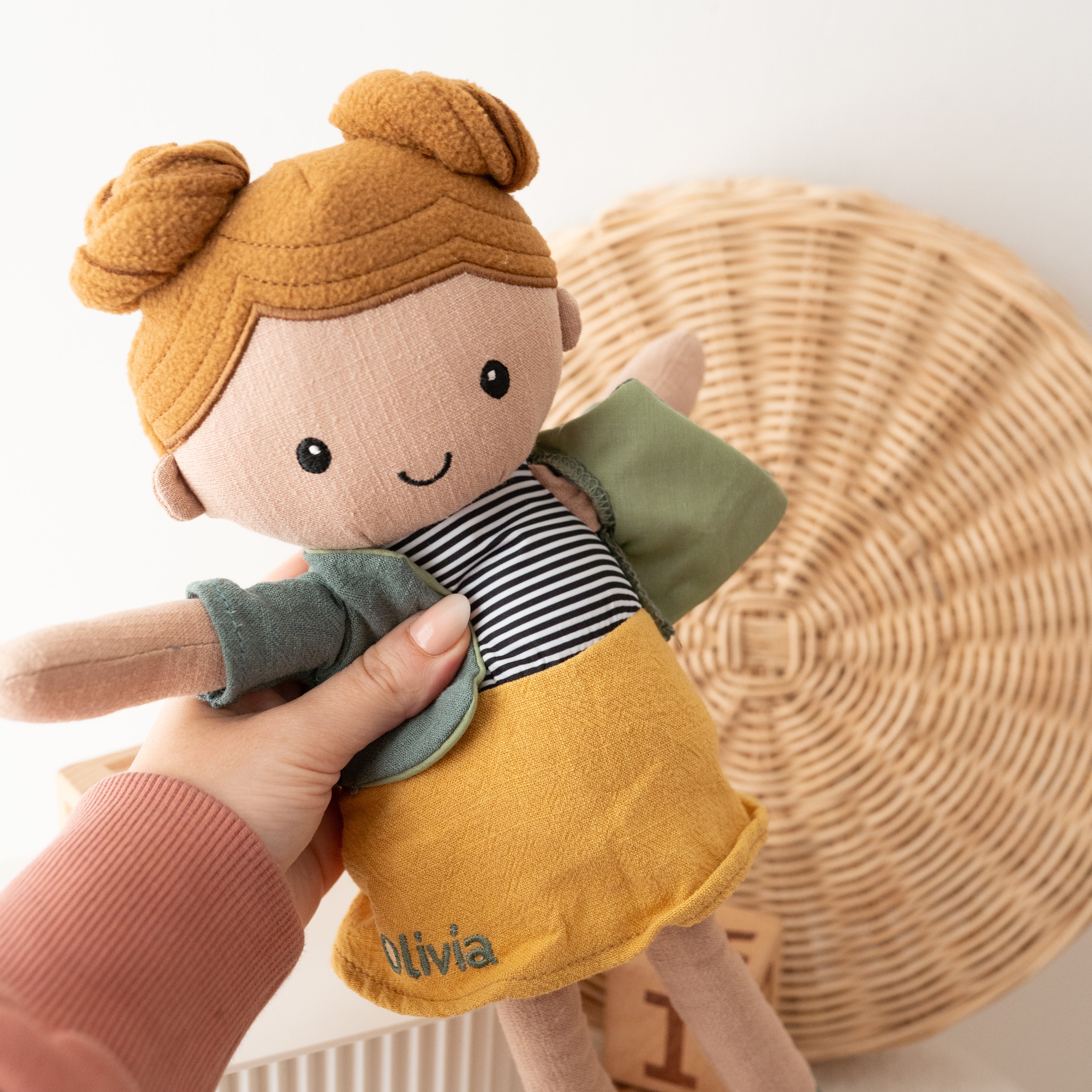 SMALL FOOT Stoffpuppe personalisierbar