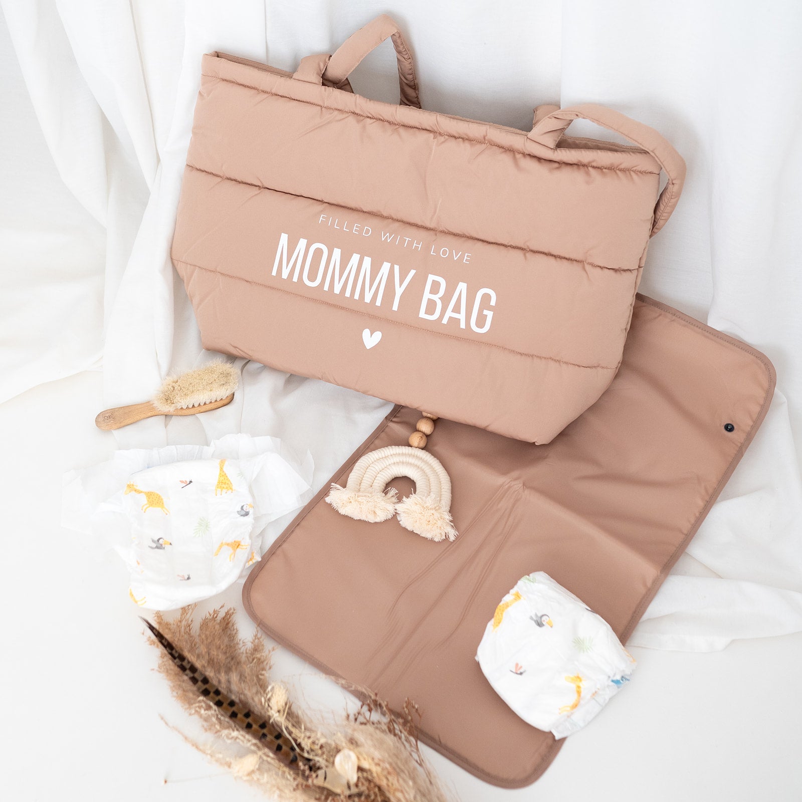 Mommy Bag Wickeltasche Rose