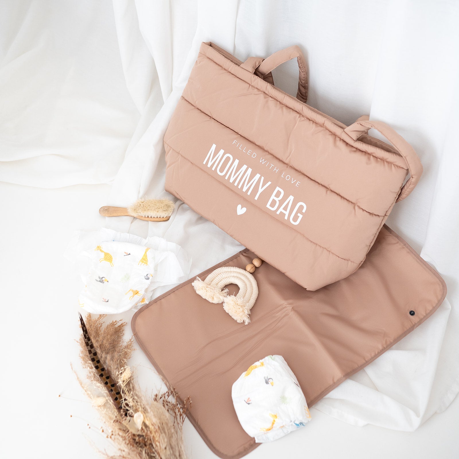 Mommy Bag Wickeltasche Rose